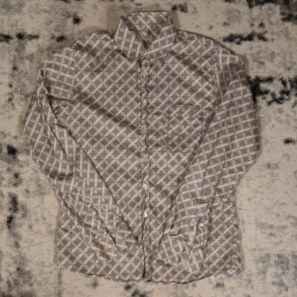 Burberry Belt Print Button Up Shirt - Picture 1 of 6